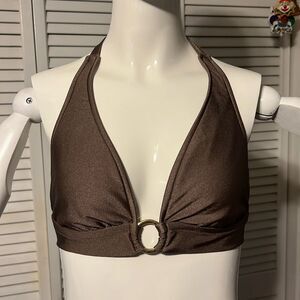 Mossimo Bikini top Size Medium with a back Tie